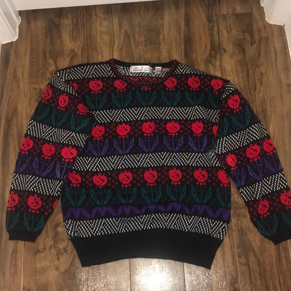 A long sleeve sweater